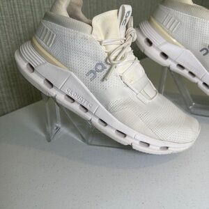 On Running Cloudnova CloudTec Sneakers Undyed-White White Women’s 9.5